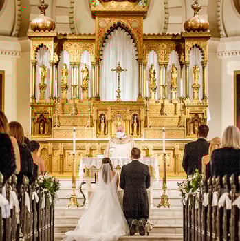 Church weddings are back on track after 20 long months