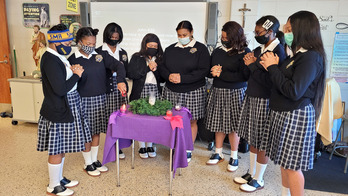 Advent brings hope to students at St. Mary’s Academy