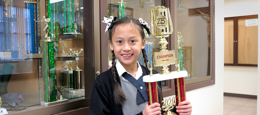 St. Edward the Confessor School produces its second national penmanship champ