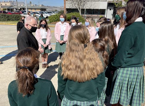20,000 cans of food from Archbishop Chapelle