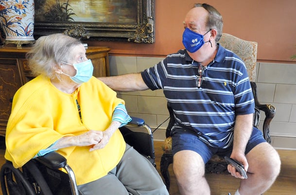 Joy, touch are back for seniors in post-vaccine world