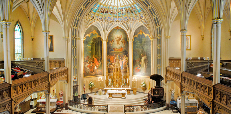St. Patrick's Church on Camp Street: A marvel of sacred architecture