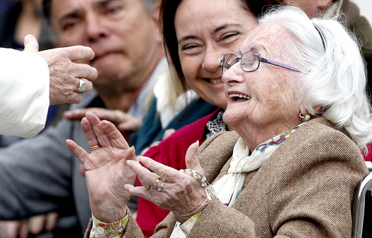 Pope: Grandparents ‘precious source of nourishment’