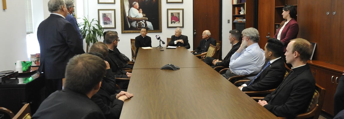 Atlanta seminarians impressed by new auxiliary's 'humility'
