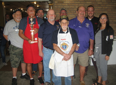 Knights of Columbus win gumbo cook-off