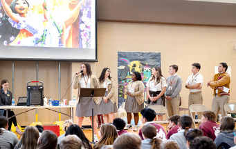 Brother Martin, Mount Carmel students host middle-school retreat