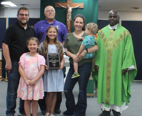 Knights of Columbus at Ascension Parish in LaPlace names 'Family of the Year'
