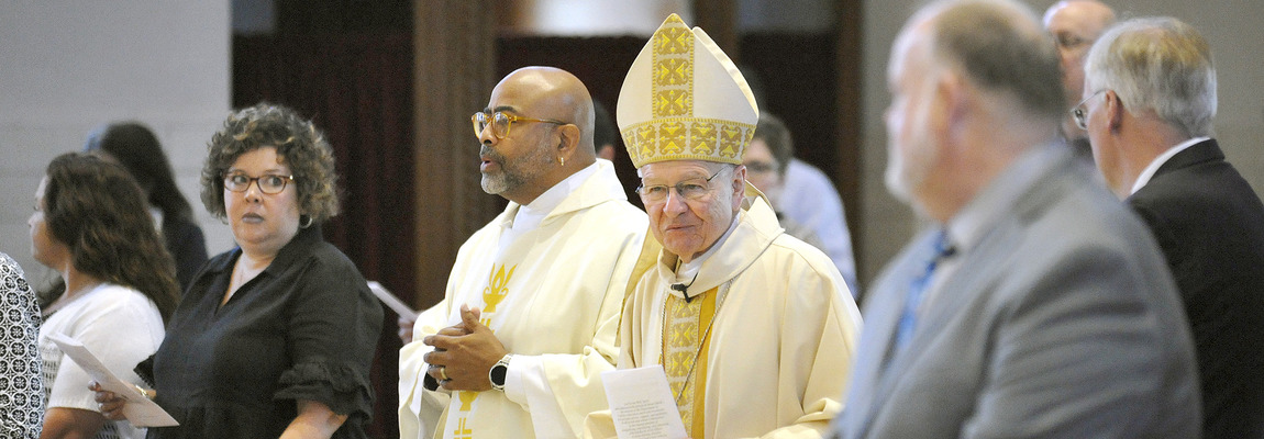 School leaders seek spiritual respite before pace quickens