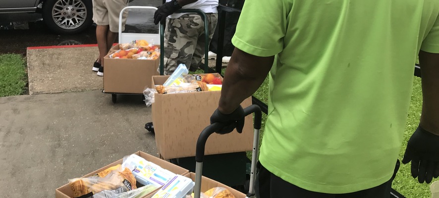 Food pantry locations in the Archdiocese of New Orleans