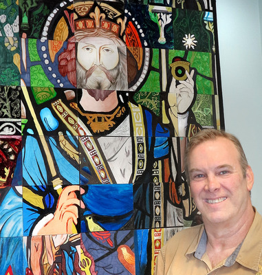Saint comes into focus through St. Edward the Confessor art project