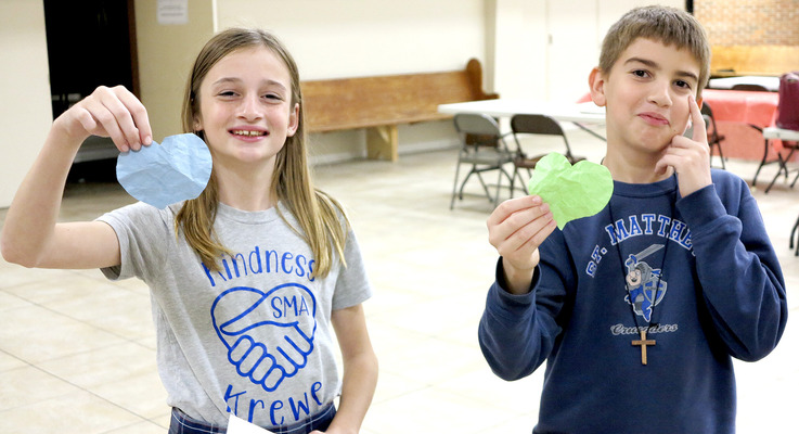St. Matthew the Apostle’s ‘Kindness Krewe’ models, cultivates empathy