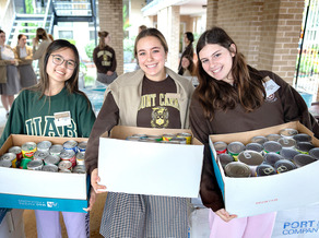 Catholic high school students demonstrate culture of giving