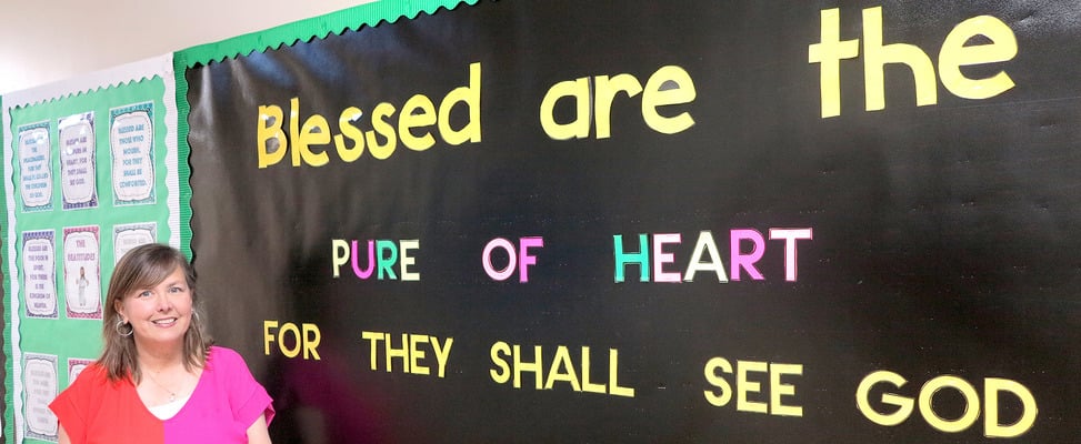 ‘Attitudes of beatitudes’ are cultivated through St. Dominic’s 2022-23 school theme