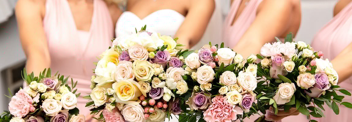 Brides on a budget can employ a creative flower strategy