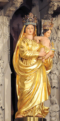 Abundance of sacred art distinguishes Catholic churches