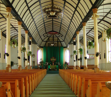 Each part of a Catholic church is designed for a different role