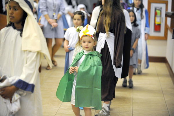 St. Francis Xavier dispatches hundreds of saints into the neighborhood