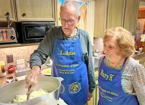 Dynamic duo, the Renfroes, are SCS chefs 'extraordinaire'!