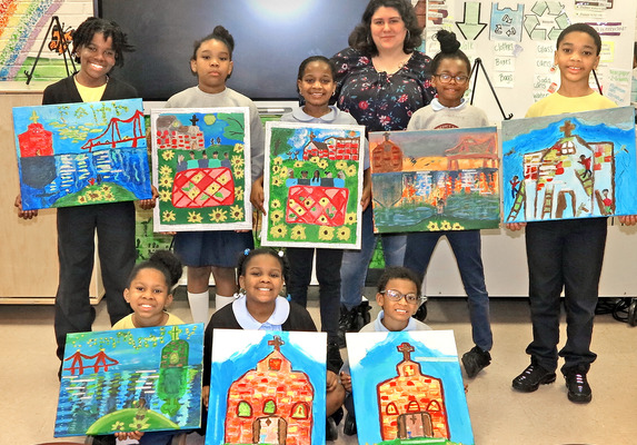 St. Benedict the Moor paintings place church at heart of community