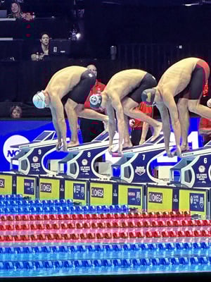 Jesuit senior makes waves at Olympic trials