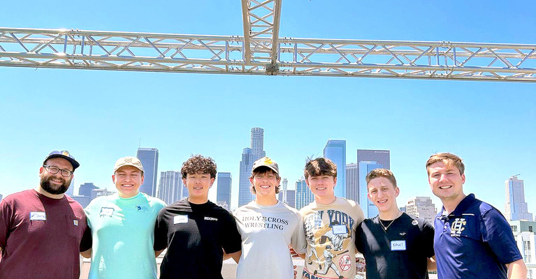 Holy Cross immerses its students in service
