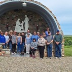 Third annual pilgrimage to the Prairie Bells Grotto of the Holy Family
