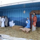 Unique Nativity scene proclaims Christ’s birth