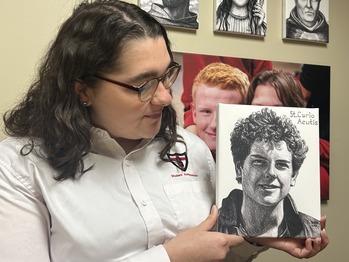 Shanley High students featured in film about future saint talk tech, prayer, finding peace