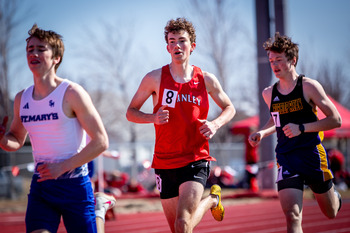 Shanley High School holds first-ever home track meet