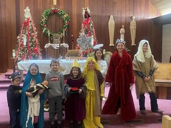 St. William’s students explore the meaning of Christmas