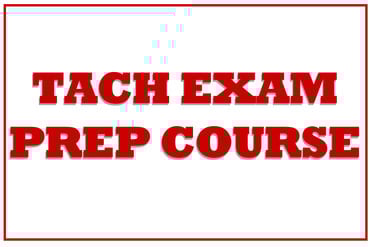 Tach Exam Prep Course