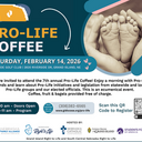 Pro-Life Coffee in Grand Island on February 14
