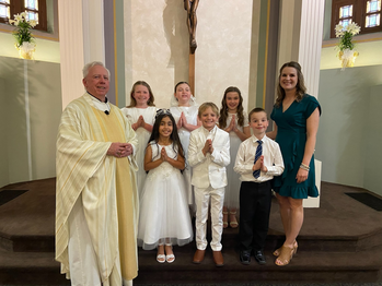 First Communion and Confirmation Celebrated at St. Joseph Church in Broken Bow