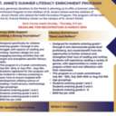 Summer Literacy Enrichment Program
