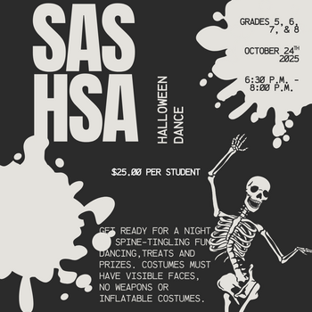 Halloween Party Grades 5,6,7 & 8 Friday, October 24th