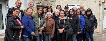 Orange conducts pilgrimage for long-term staff members