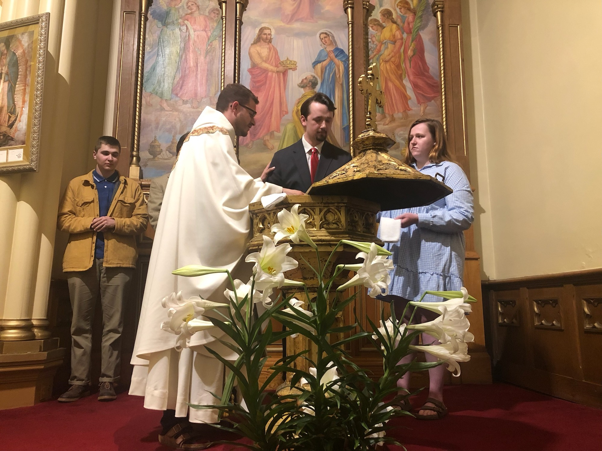 Baptism Our Lady of the Lake Parish Champlain Islands, Vermont
