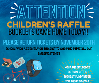 Children's Raffle Booklets