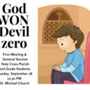 2026 First Reconciliation & First Communion Students: Informational Meeting & General Session #1