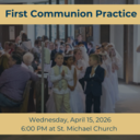 First Communion Mass PRACTICE