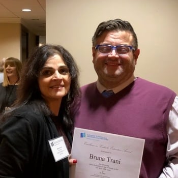 Mrs. Trani was honored for her NYS ELA Exam Success!