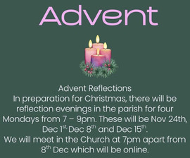 Advent Reflections at St Joseph's Church, Clarkston