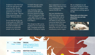 Guarding Lives: The Christian Institute Scotland Tour Autumn 2025