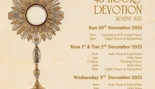 St Mirin's Cathedral 40 Hours' Devotion Volunteers Needed