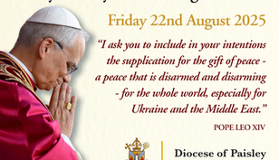 A Day of Prayer and Fasting For Peace : 22nd August 2025