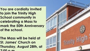 Trinity High School - Renfrew : 50th Anniversary Mass