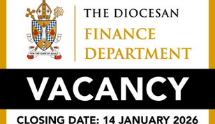 Diocesan Finance Department Vacancy January 2026