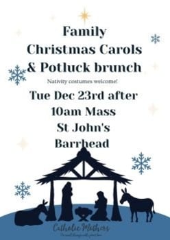 Family Christmas Carols & Potluck brunch