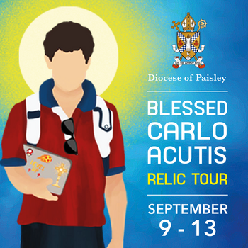 Blessed Carlo Acutis Relic Tour: (September 9 - 13)