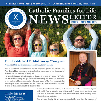 Catholic Families for Life Newsletter (September 25)